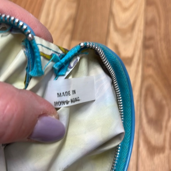 Vintage Floral Cosmetic Zip Pouch - Picture 4 of 5